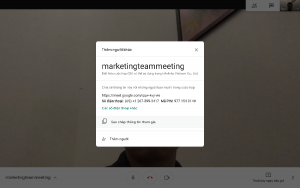 Họp trực tuyến với Google Hangouts Meet
